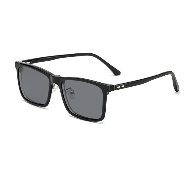 (DHTJ2172)金屬框眼鏡/可拆式太陽眼鏡/時尚套鏡